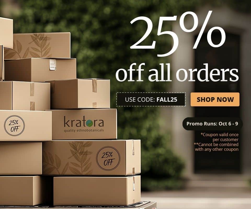 Use code FALL25 at checkout to receive 25% off all orders.