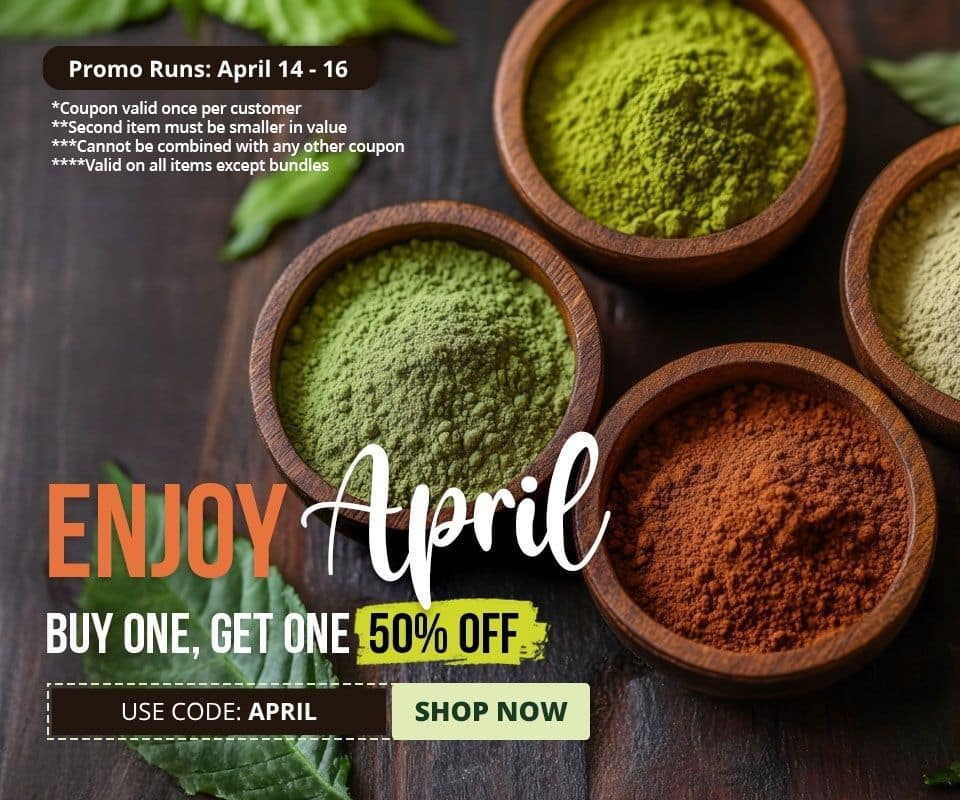 Use code APRIL until 4/16 to receive 50% off your second item of a smaller value.