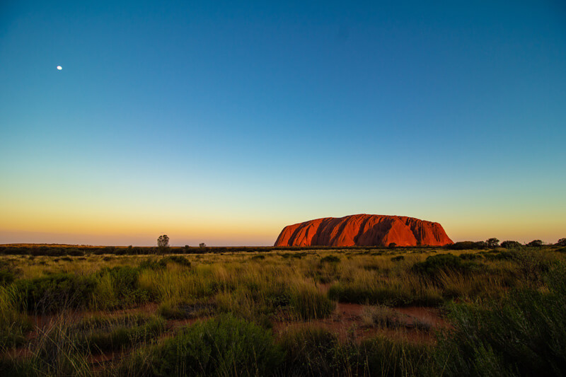 Australian-desert-prairie-at-sunset