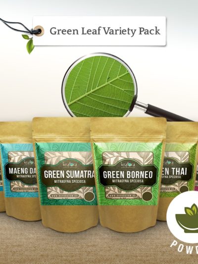 Green leaf kratom pack