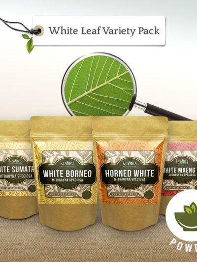 White vein kratom pack