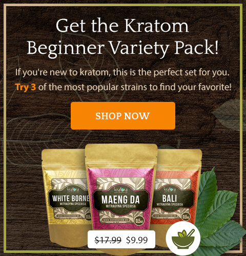 Kratom Beginner Variety Pack Deal banner for mobile