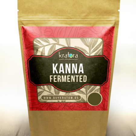 Packet of fermented kanna, a popular kratom alternative 