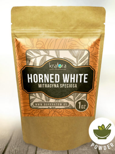 Buy Horned White Kratom at Kratora