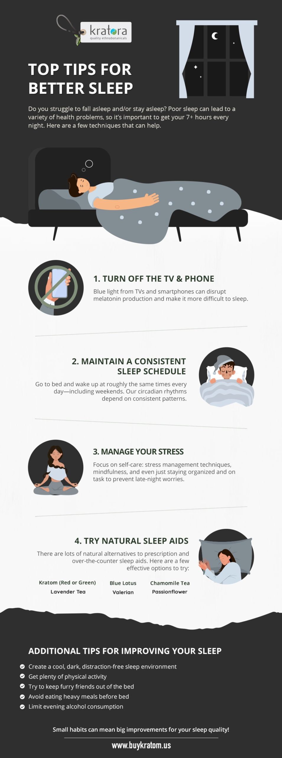 Our Top Tips For Better Sleep