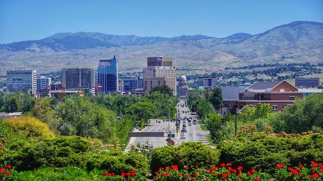 Boise Idaho in the day light
