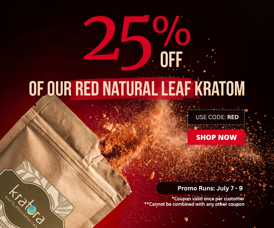 Use code RED until 7/9 to receive 25% off red strains.