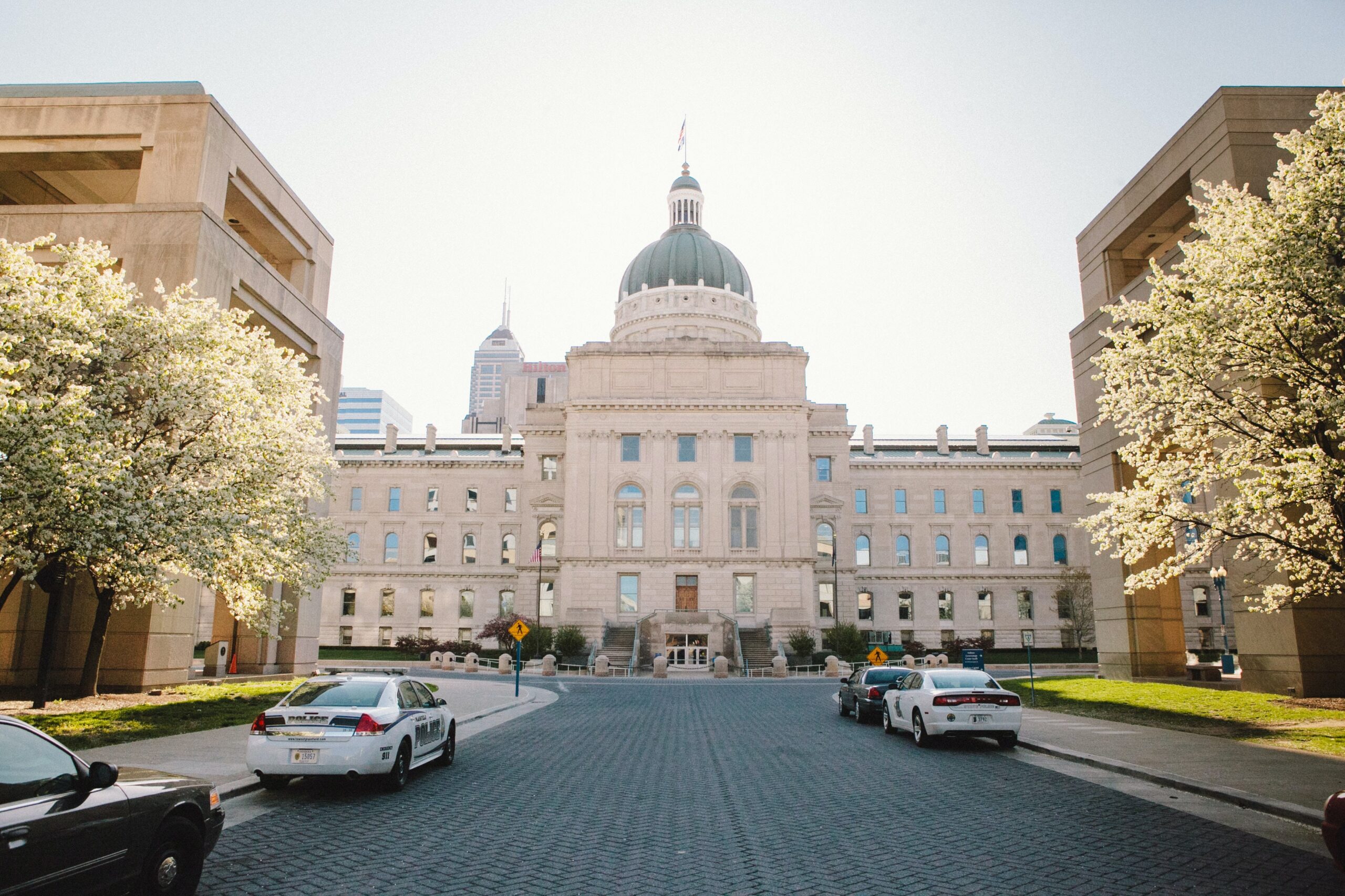 The Indiana State House in Indianapolis