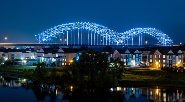 Hernando Soto Bridge in Memphis, TN