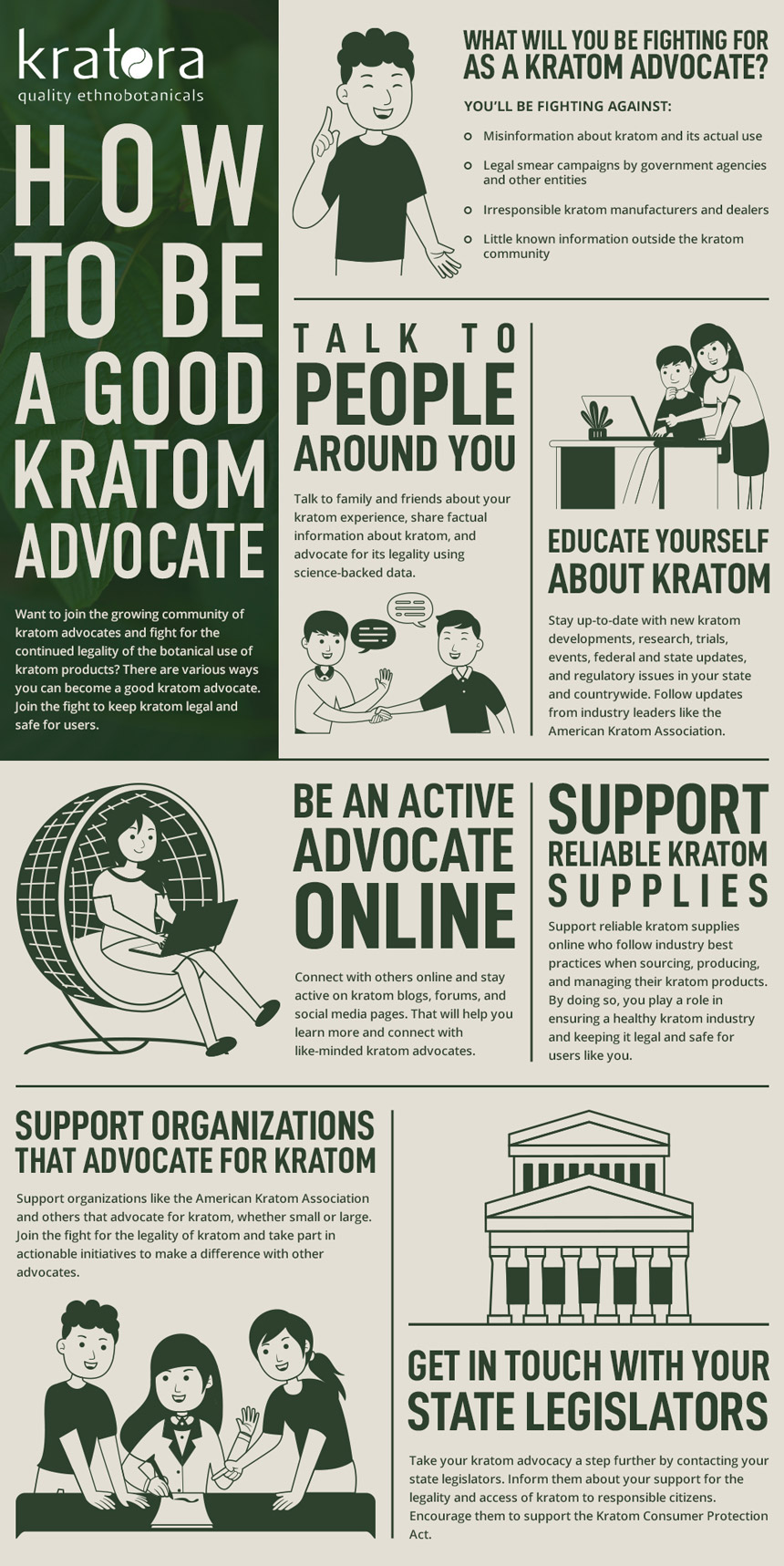 How to Be a Good Kratom Advocate